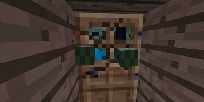 Minecraft Zombie Door Break